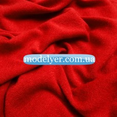 Ткань Трикотаж ангора арктика (красный)